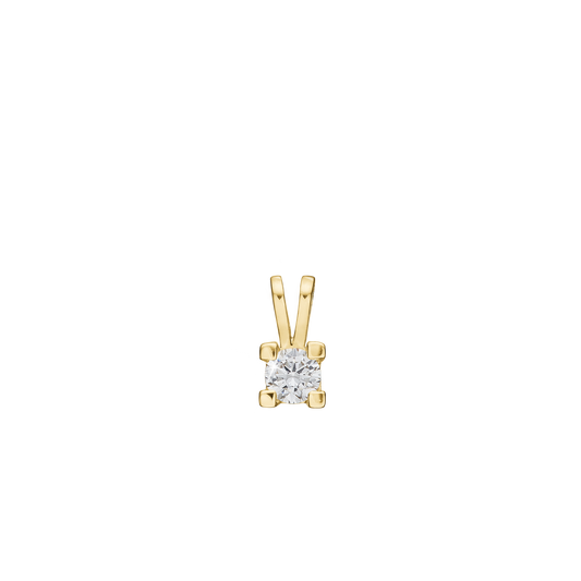 Eternity Vedhæng 14 Karat Guld Med 0,30ct W/SI Diamant