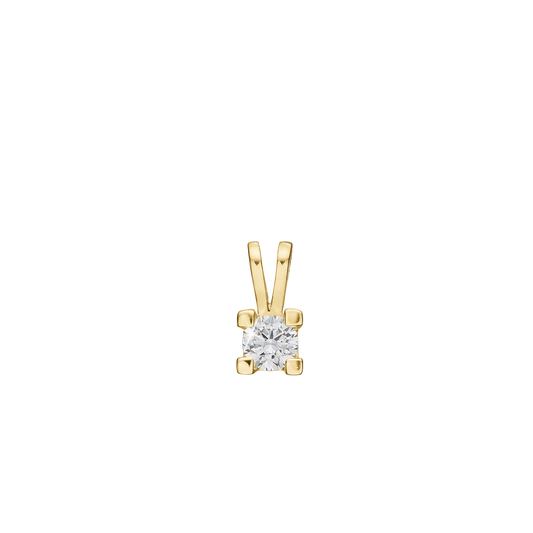 Eternity Vedhæng 14 Karat Guld Med 0,35ct W/SI Diamant