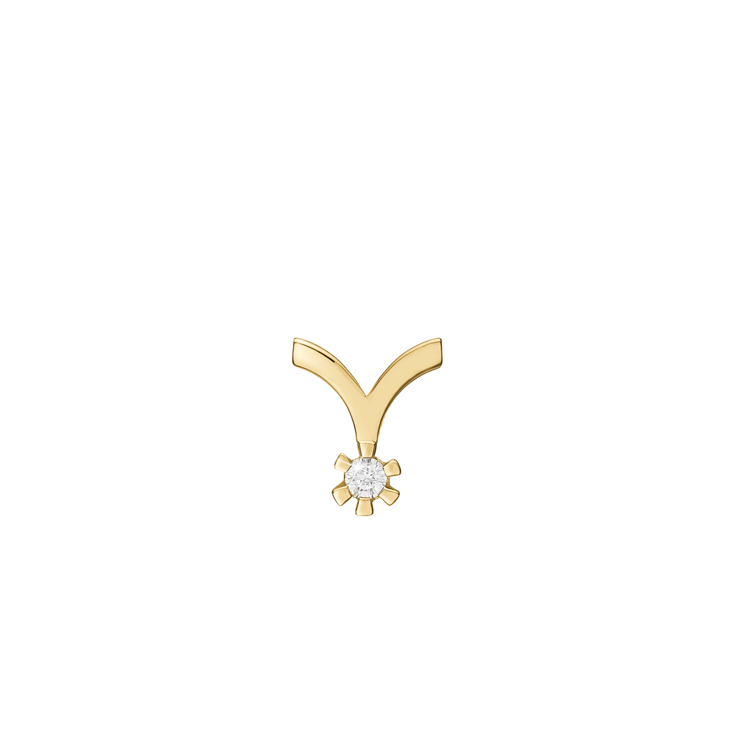 Eternity Vedhæng 14 Karat Guld Med 0,10ct W/SI Diamant