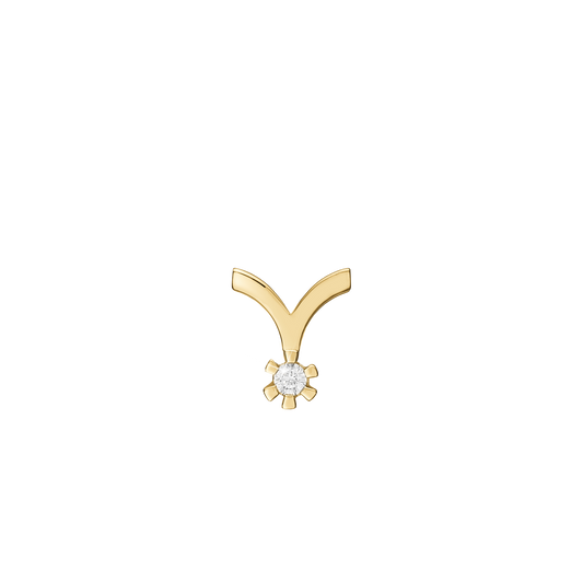 Eternity Vedhæng 14 Karat Guld Med 0,10ct W/SI Diamant