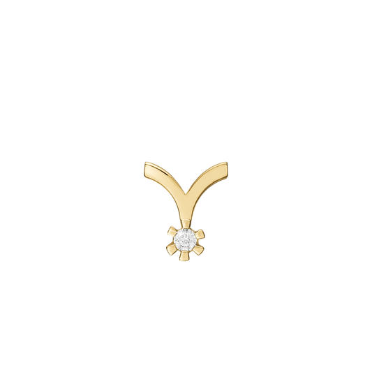 Eternity Vedhæng 14 Karat Guld Med 0,15ct W/SI Diamant