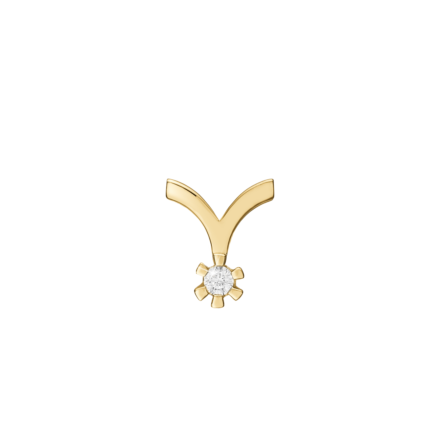 Eternity Vedhæng 14 Karat Guld Med 0,20ct W/SI Diamant