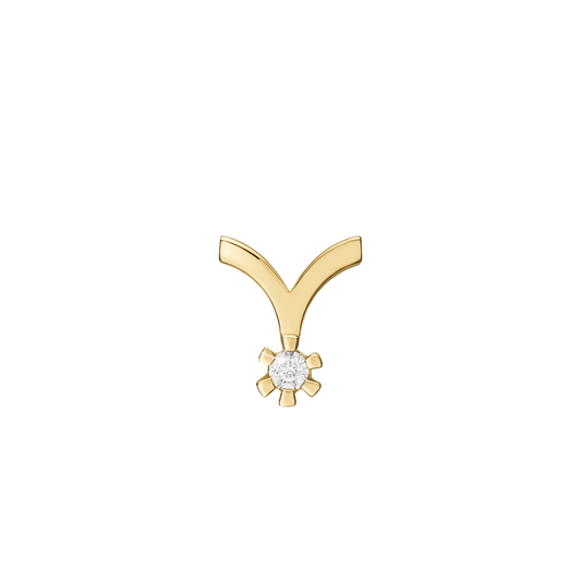 Eternity Vedhæng 14 Karat Guld Med 0,20ct W/SI Diamant