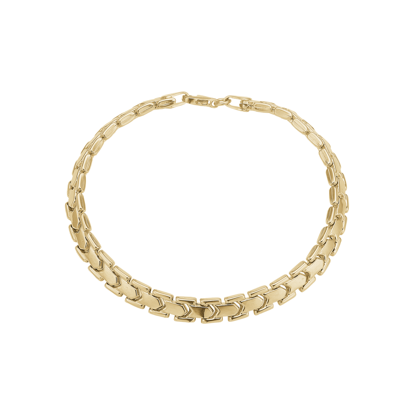 Armbånd Lænke 8 Karat Guld 19 cm