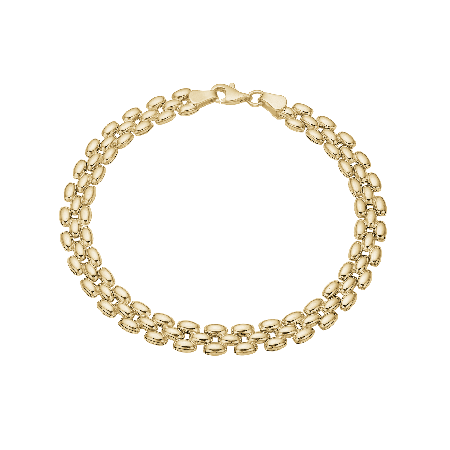 Armbånd Led 8 Karat Guld 19 cm