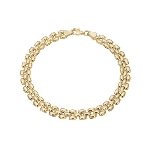 Armbånd Led 8 Karat Guld 19 cm