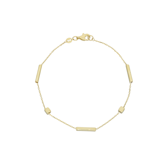 Armbånd Squares 8 Karat Guld