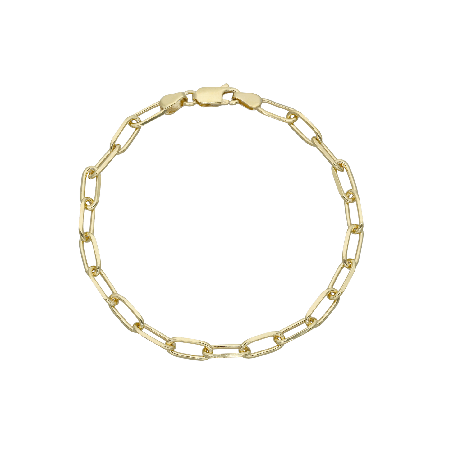 Armbånd Led 12 mm Cubic Zirkonia Forgyldt Sterling Sølv