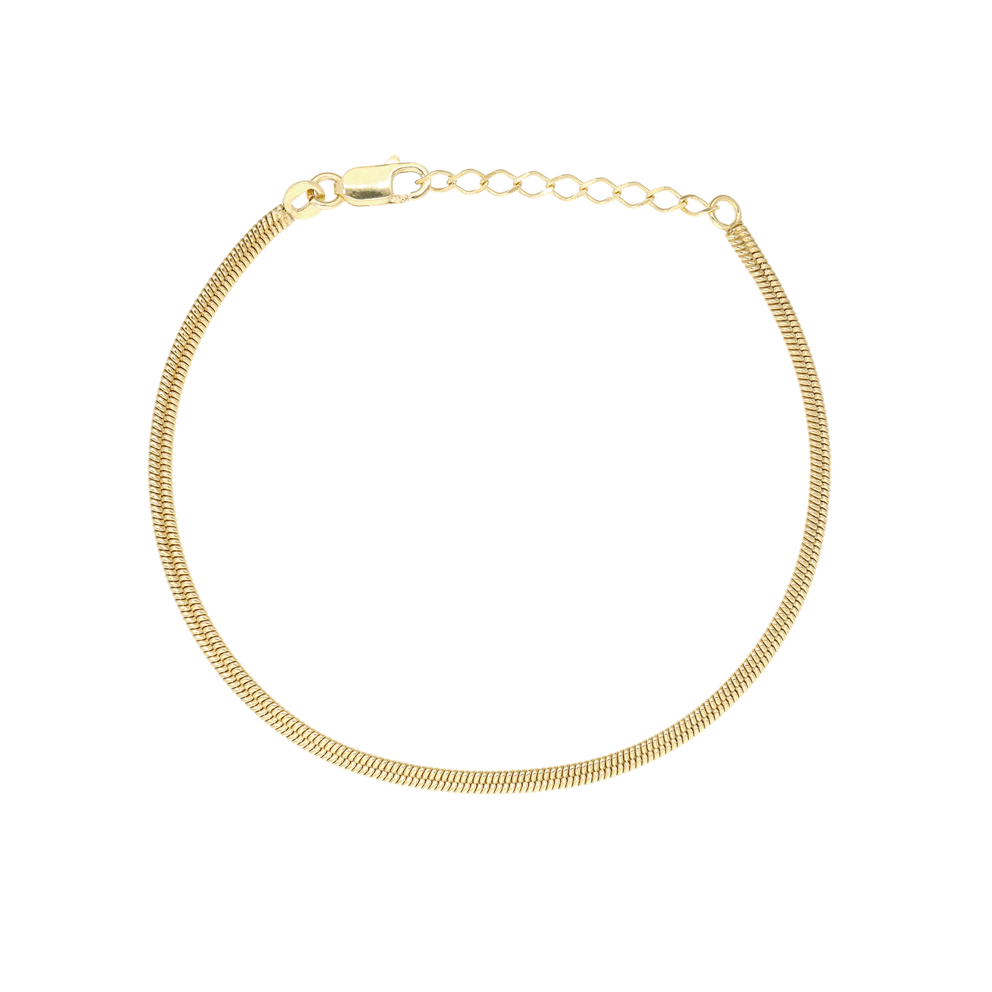 Armbånd Snake Forgyldt Sterling Sølv