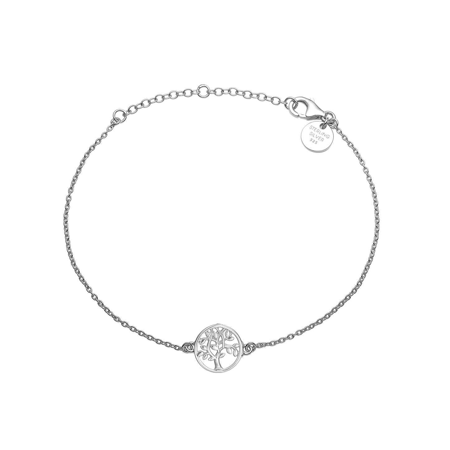 Armbånd Livets Træ Sterling Sølv 16 + 4 cm