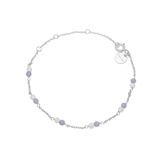 Armbånd Amethyst / Blå Quartz Sterling Sølv