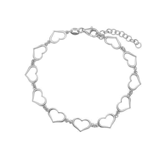 Armbånd Hearts Sterling Sølv 16 + 3 cm