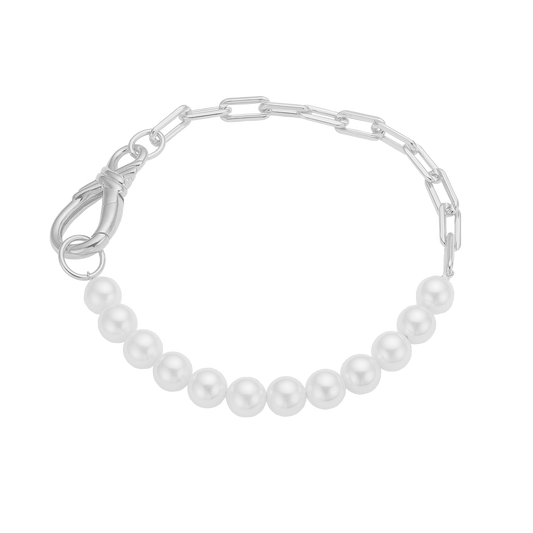 Armbånd Perle Links Sterling Sølv 20 cm