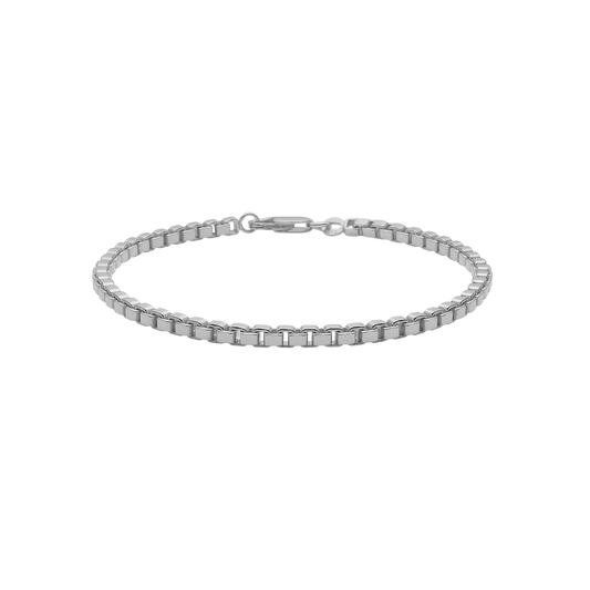 Armbånd Boks Sterling Sølv 19 cm