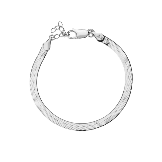 Armbånd Panzer Flex Sterling Sølv 20 cm