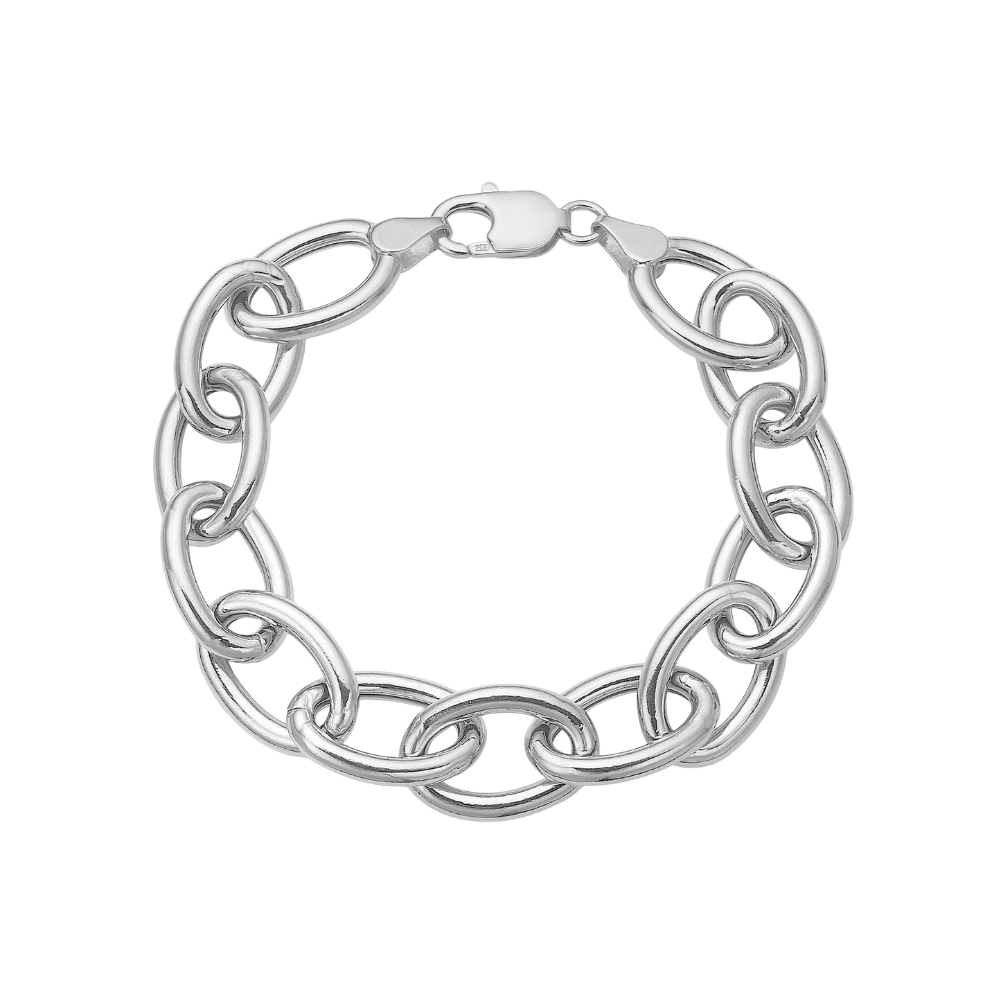 Armbånd Store Led Sterling Sølv 20 cm