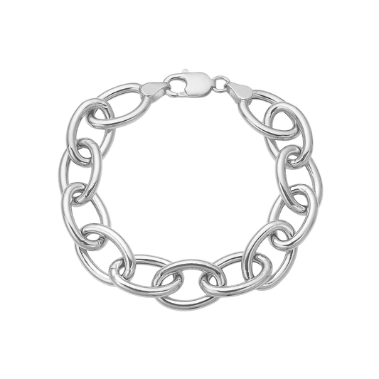 Armbånd Store Led Sterling Sølv 20 cm