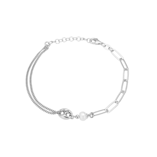Armbånd Led/Bønne Sterling Sølv 20 cm