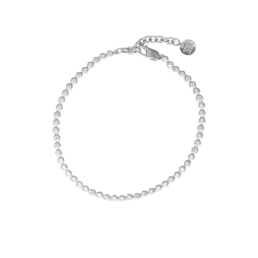 Armbånd Tennisarmbånd med  Cubic Zirkonia Sterling Sølv
