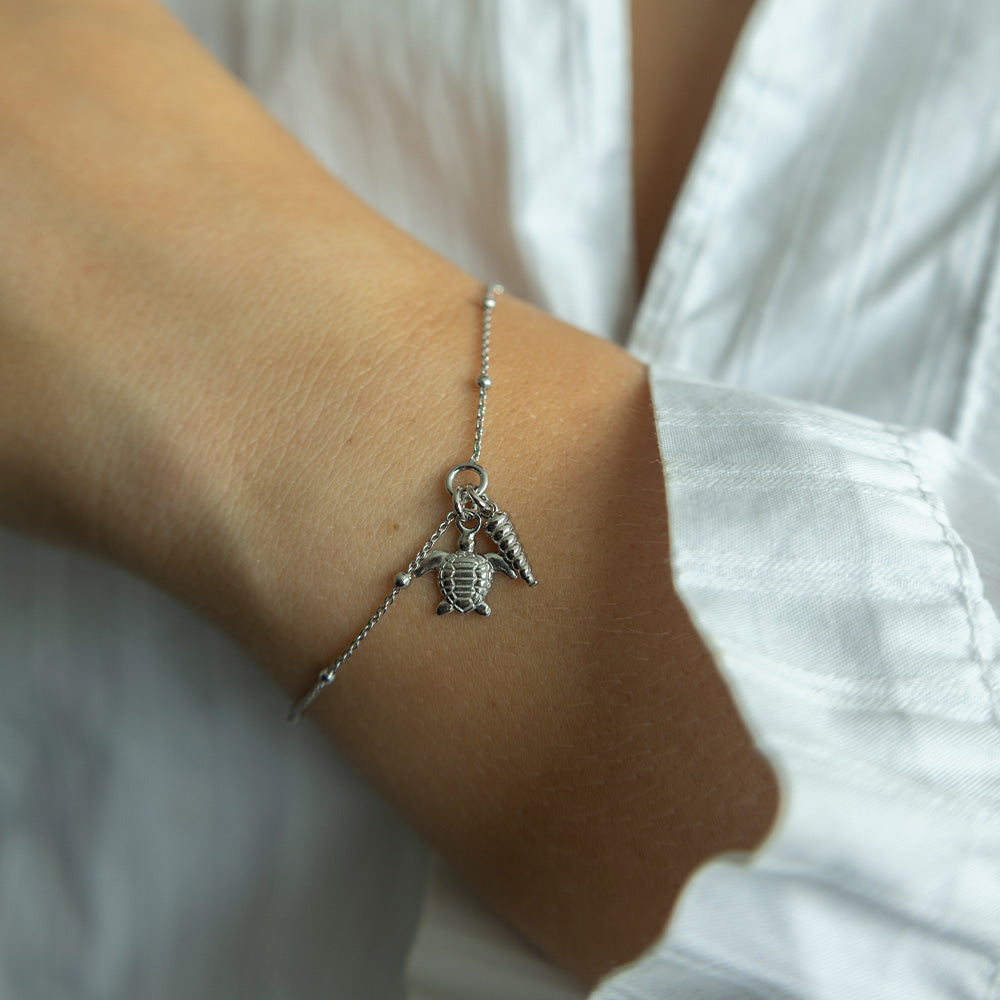 Armbånd Havets Vedhæng Sterling Sølv