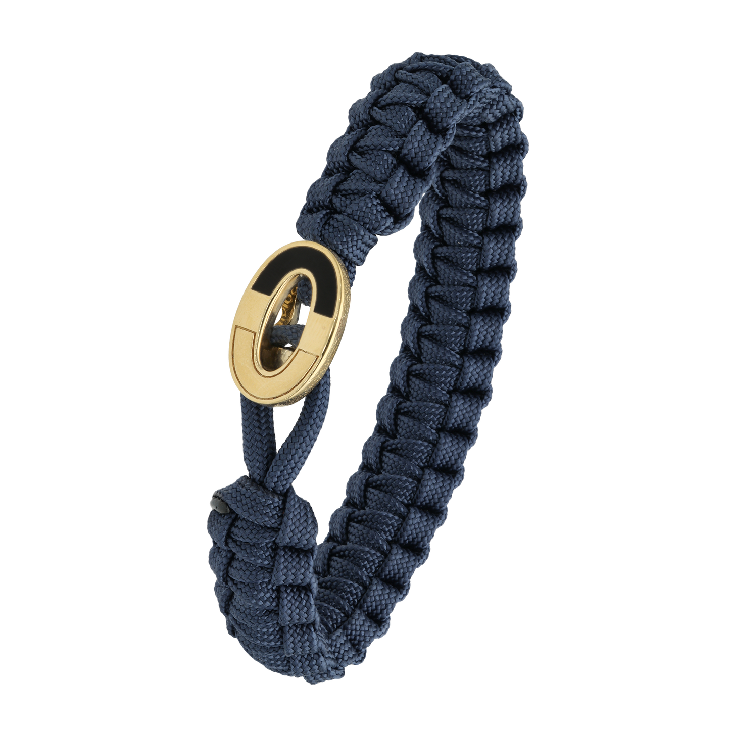 From Soldier To Soldier Armbånd Blå med Dark Bright Forgyldt Sterling Sølv Lås
