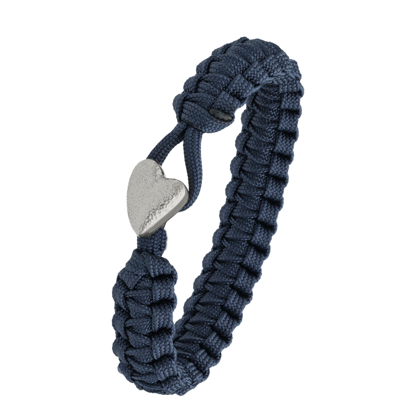 From Soldier To Soldier Armbånd Blå med Sterling Sølv Hjerte Lås