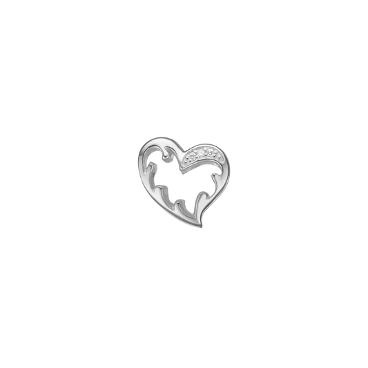 Charm sølv, Hjerte
