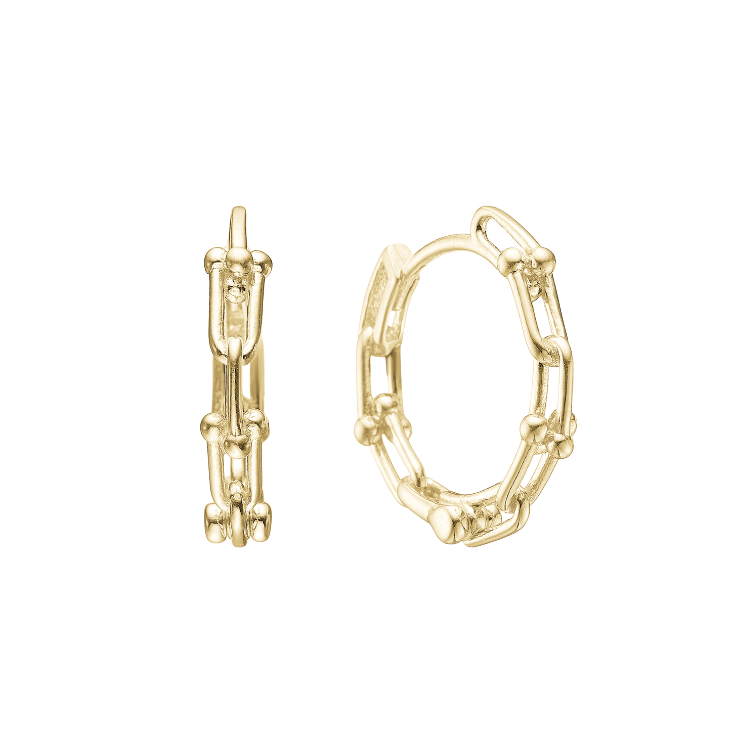 Creoler Led 8 Karat Guld Ø 16 mm