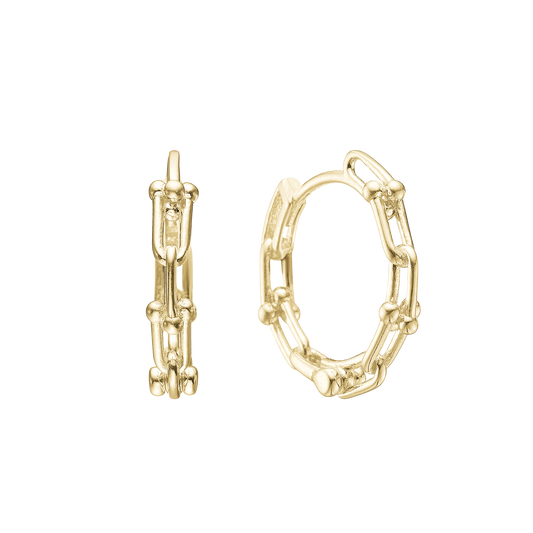 Creoler Led 8 Karat Guld Ø 16 mm