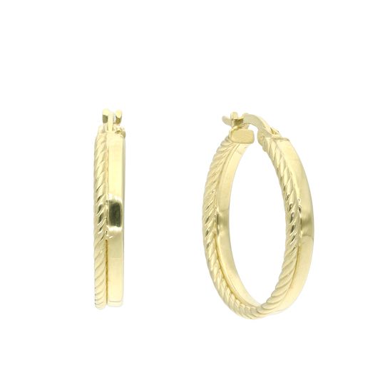 Creoler Huggies 8 Karat Guld