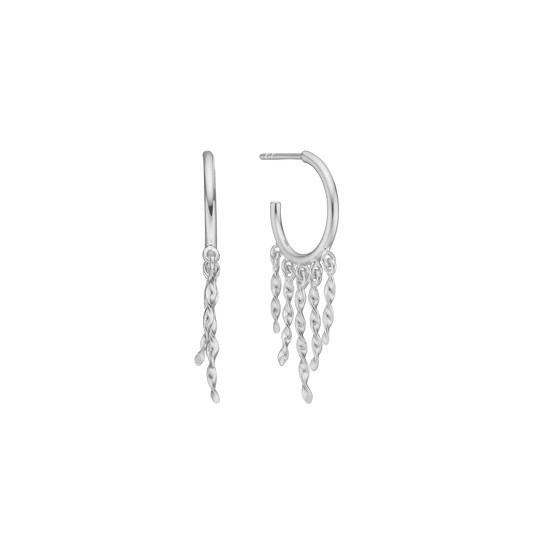 Øreringe Wind Chime Sterling Sølv