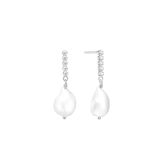 Ørehænger Sparkling Pearls Sterling Sølv