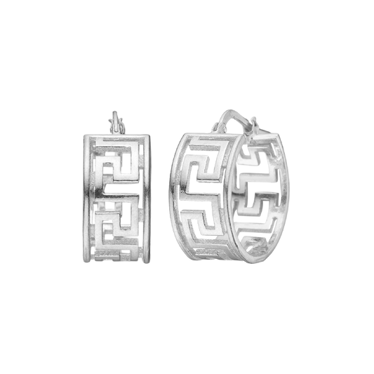 Creoler Inka Sterling Silver Ø 18 mm