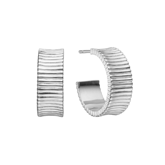 Creoler Halvcreol Riller Sterling Silver Ø 18 mm