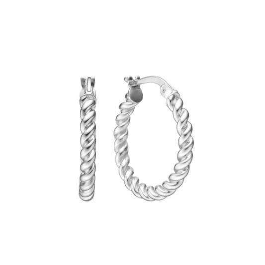 Creoler Snoede Sterling Silver Ø 20 mm