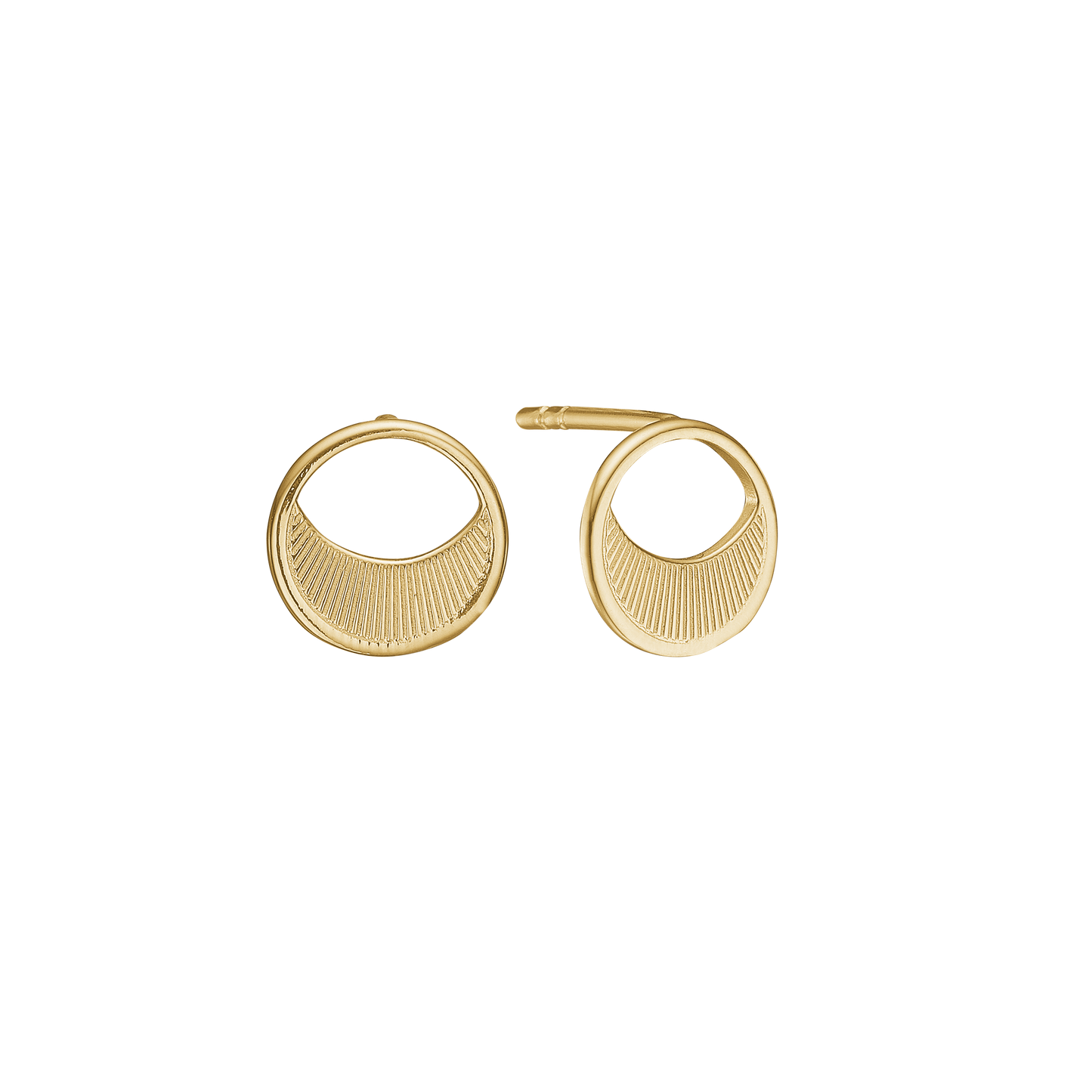 Ørestikker Solopgang 8 Karat Guld