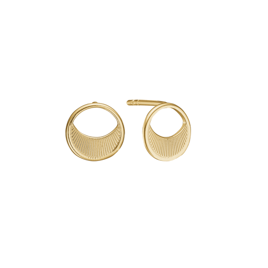 Ørestikker Solopgang 8 Karat Guld