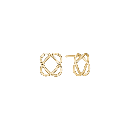 Ørestikker Twist 8 Karat Guld