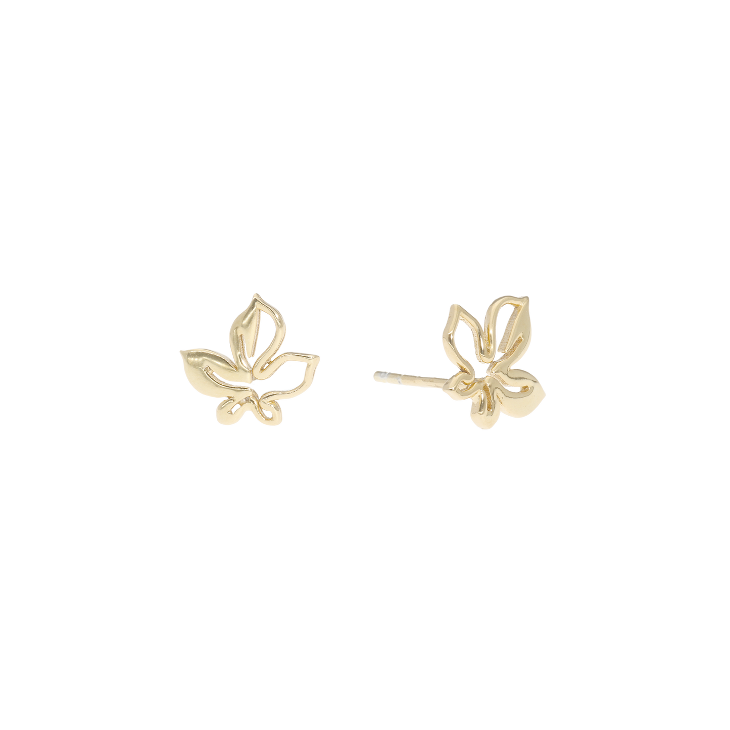 Ørestikker Orchid 8 Karat Guld