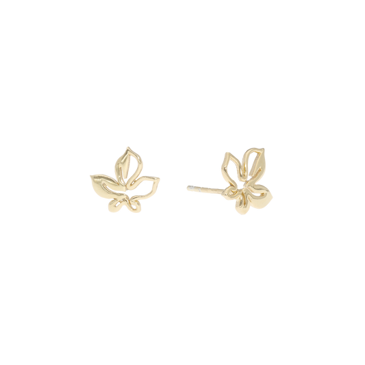 Ørestikker Orchid 8 Karat Guld