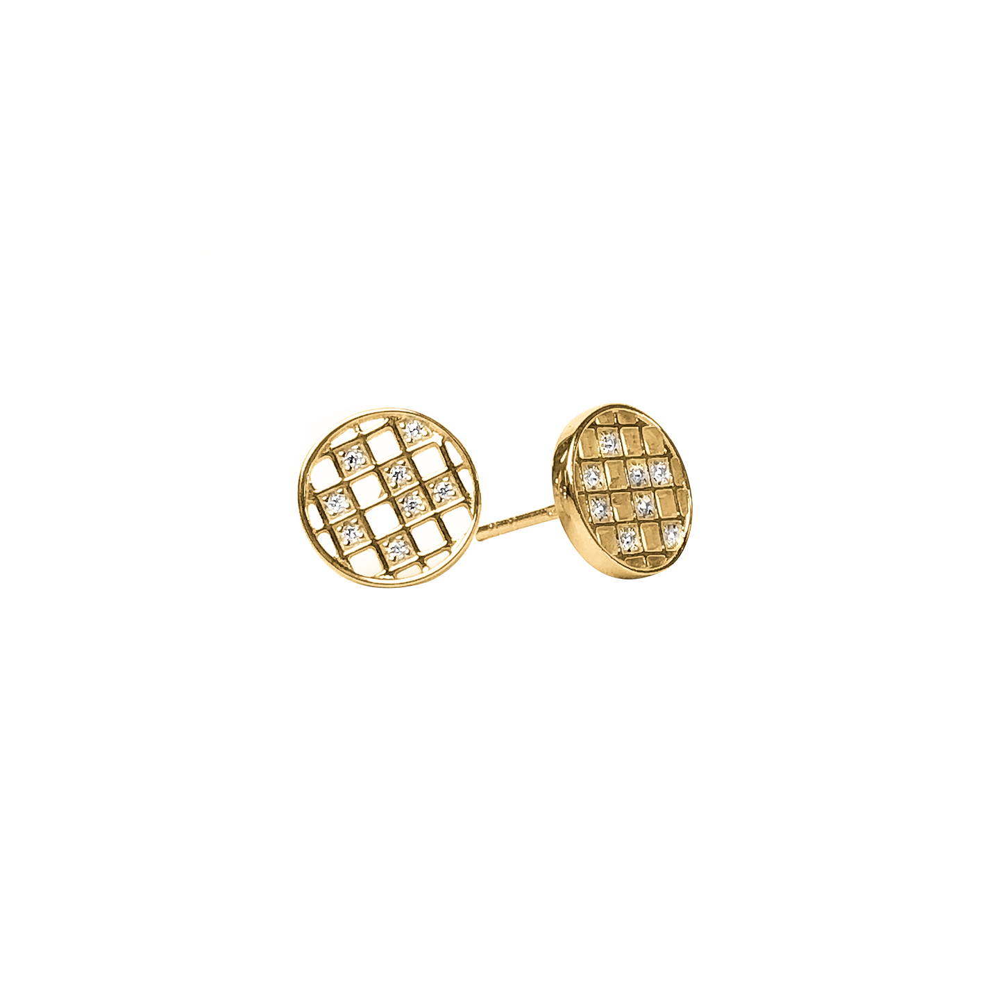 Ørestikker, Harlekin, 16 cz, forg sølv