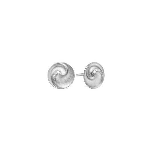 Ørestikker med 6 Cubic Zirkonia Sterling Sølv