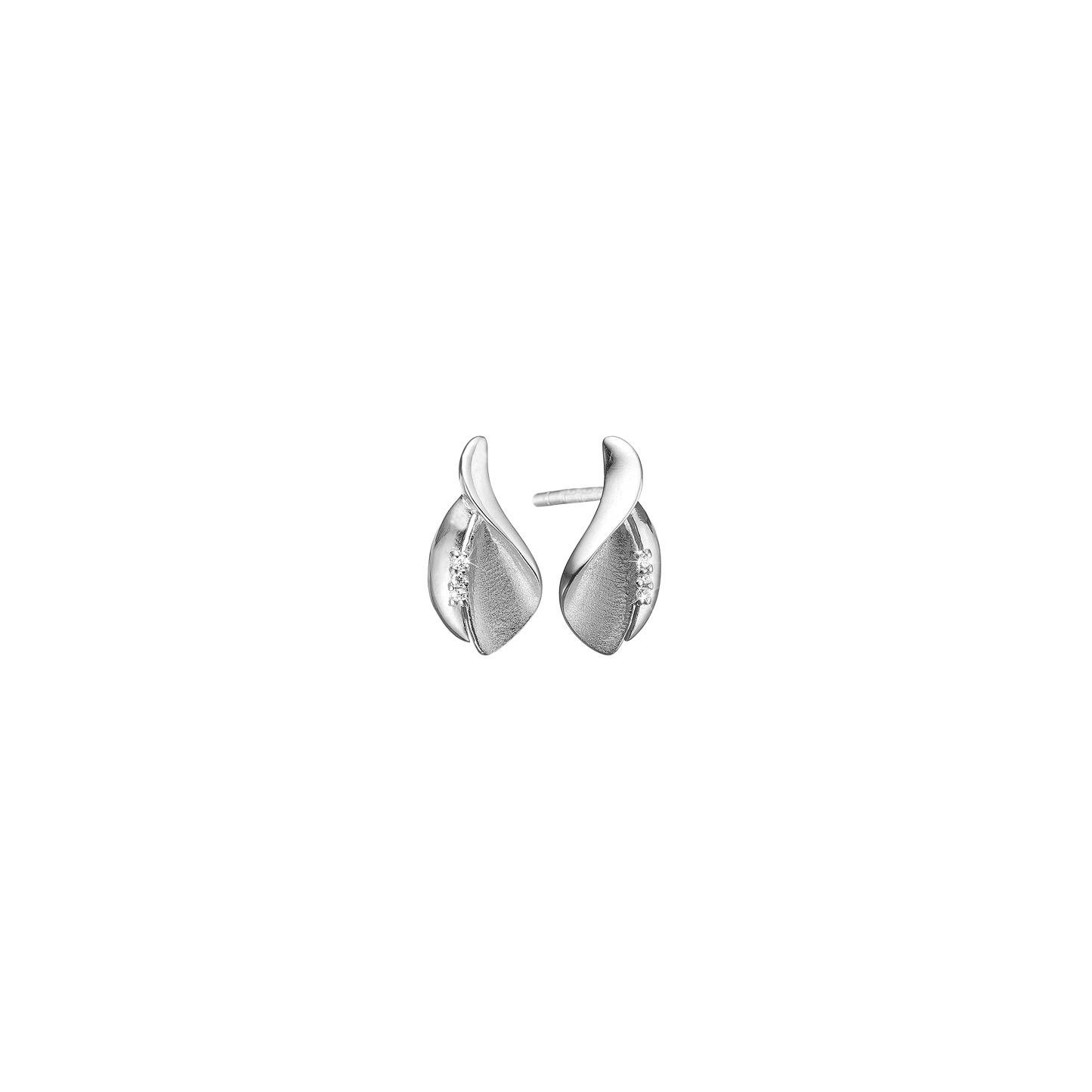 Ørestikker med 6  Cubic Zirkonia Sterling Sølv