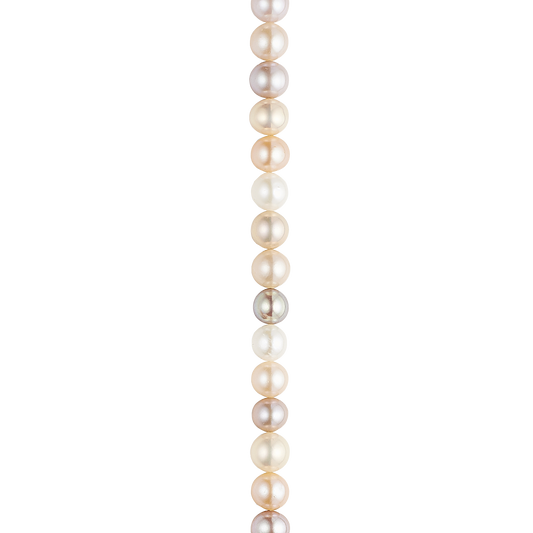 Connections pink fresh water pearls