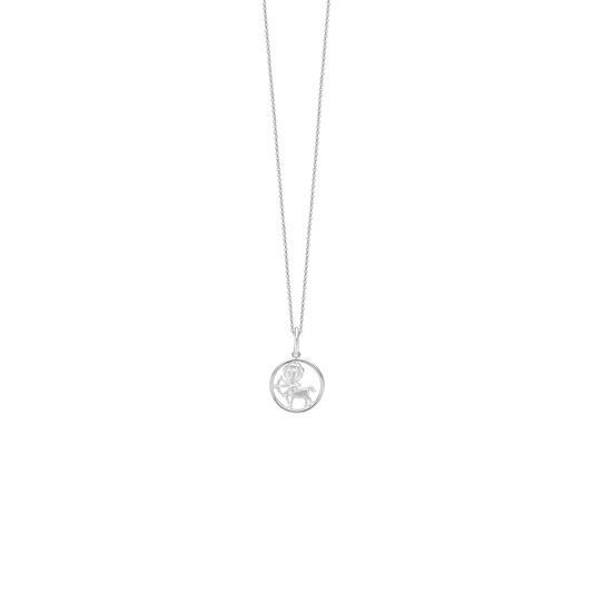 Halskæde til Børn Stjernetegn Skytten Sterling Sølv 38 cm