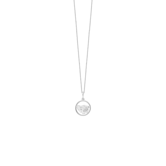 Halskæde til Børn Stjernetegn Vædder Sterling Sølv 38 cm