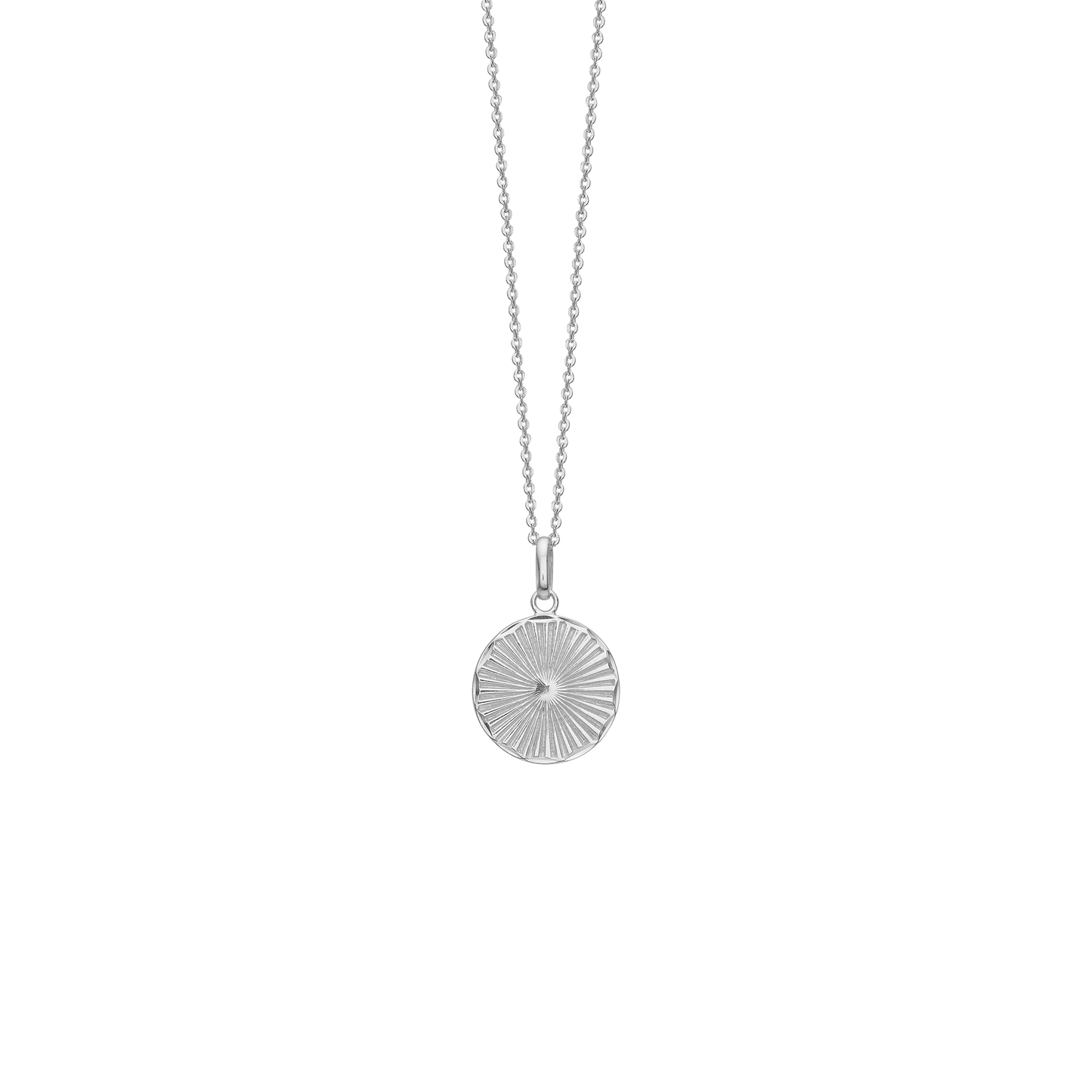 Halskæde med Vedhæng Magic Coin Sterling Sølv 45 cm
