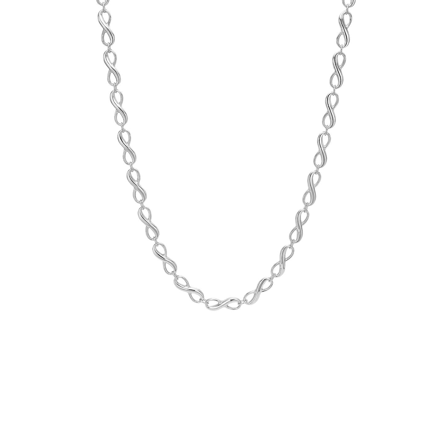 Halskæde Evighedstegn Sterling Sølv 45 cm
