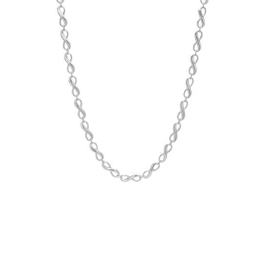 Halskæde Evighedstegn Sterling Sølv 45 cm
