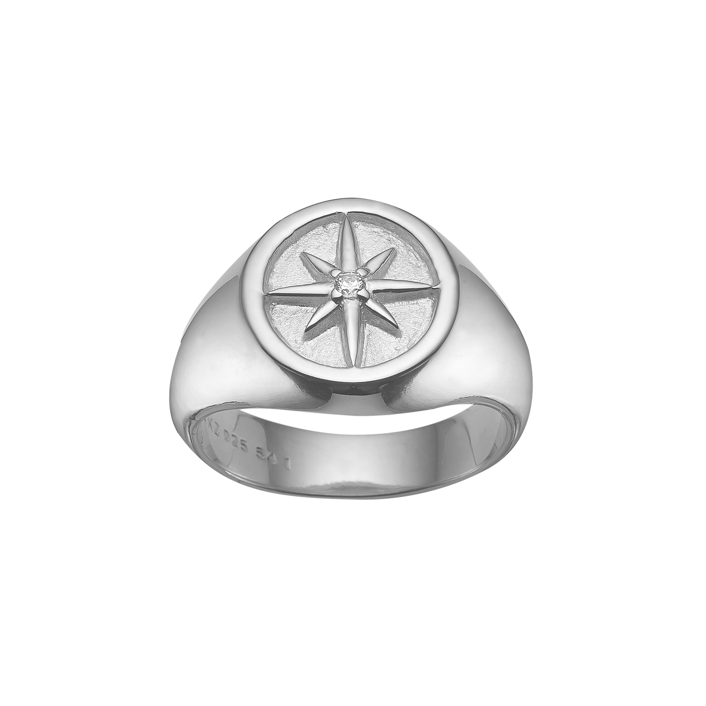 Ring Star Of The Night Cubic Zirkonia Sterling Sølv